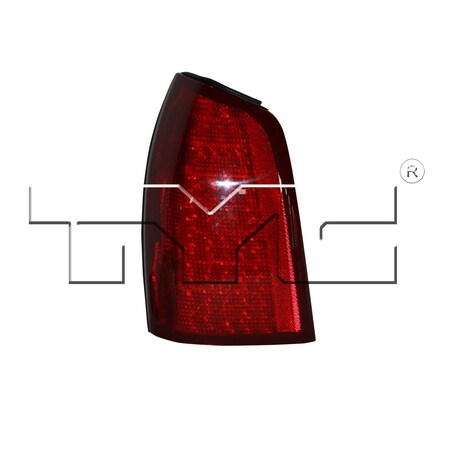 Tyc Tyc Tail Light Assembly, 11-5940-00 11-5940-00